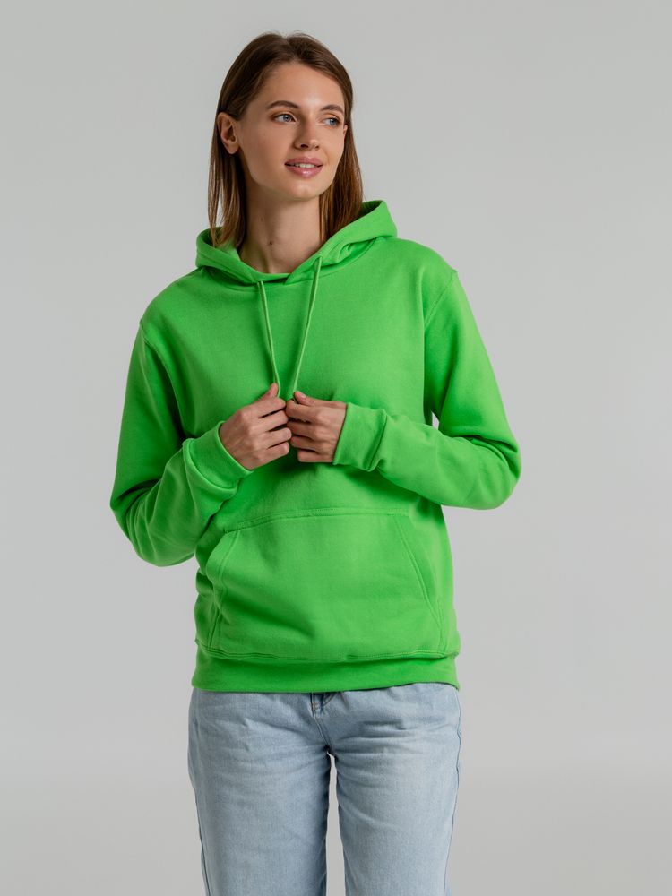 Толстовка с капюшоном Snake II ярко-зеленая