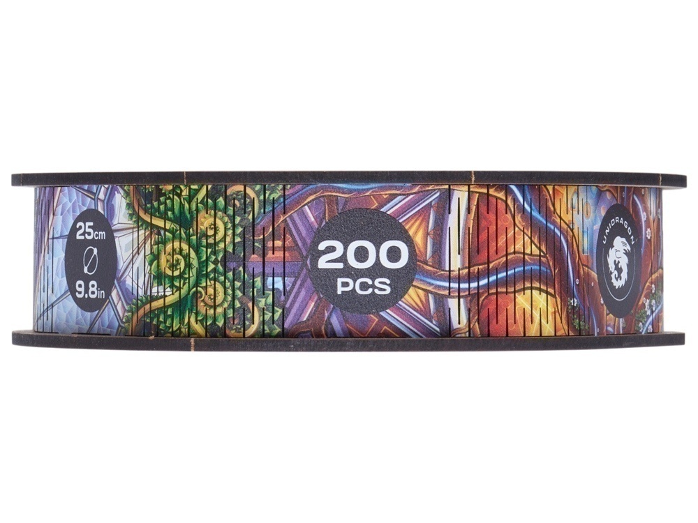 Деревянный пазл мандала Дерево жизни