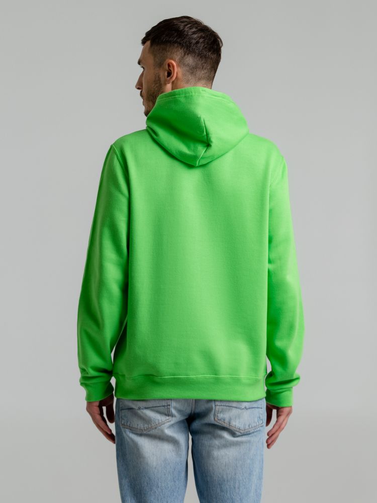 Толстовка с капюшоном Snake II ярко-зеленая