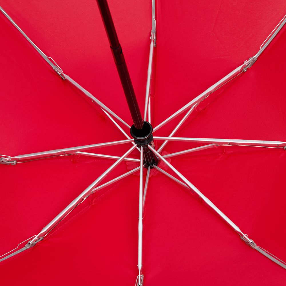 Зонт наоборот складной Futurum со светоотражающим кантом