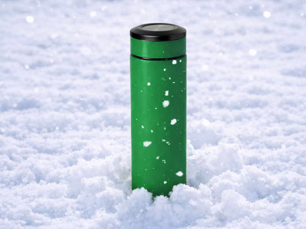 Термос Confident с покрытием soft-touch