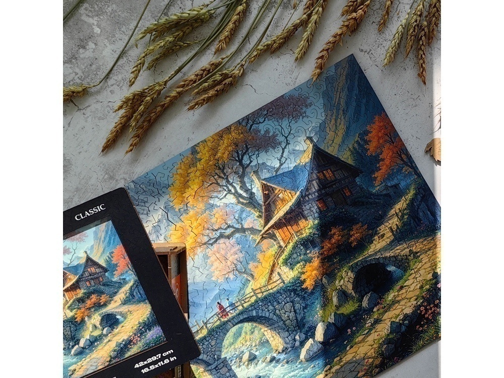 Деревянный пазл Wonderhouse