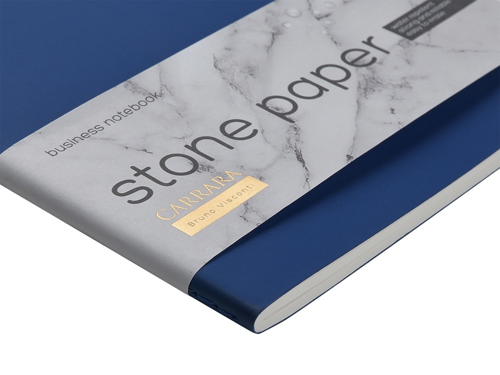 Тетрадь с каменной бумагой А5 Carrara