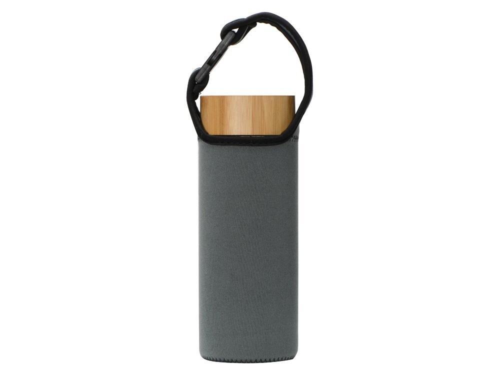 Стеклянный термос с ситечком Badachu в чехле