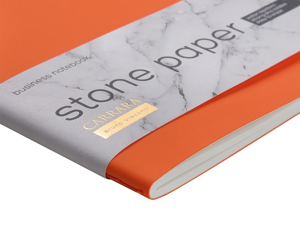 Тетрадь с каменной бумагой А5 Carrara
