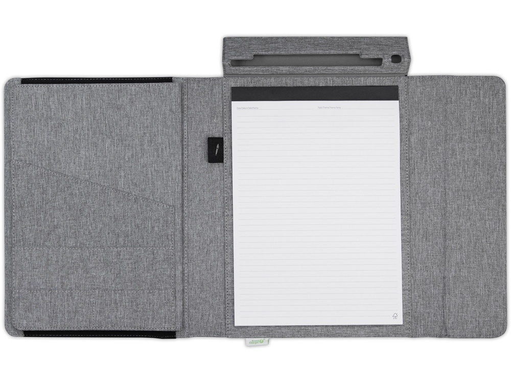 Портфолио А4 из RPET NotyFolio Eco с отделением для ноутбука 13
