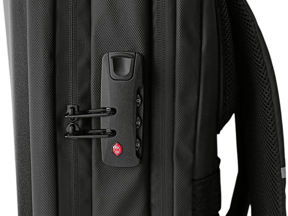 Антикражный рюкзак Sheller для ноутбука 17.3  с пластиковой поверхностью