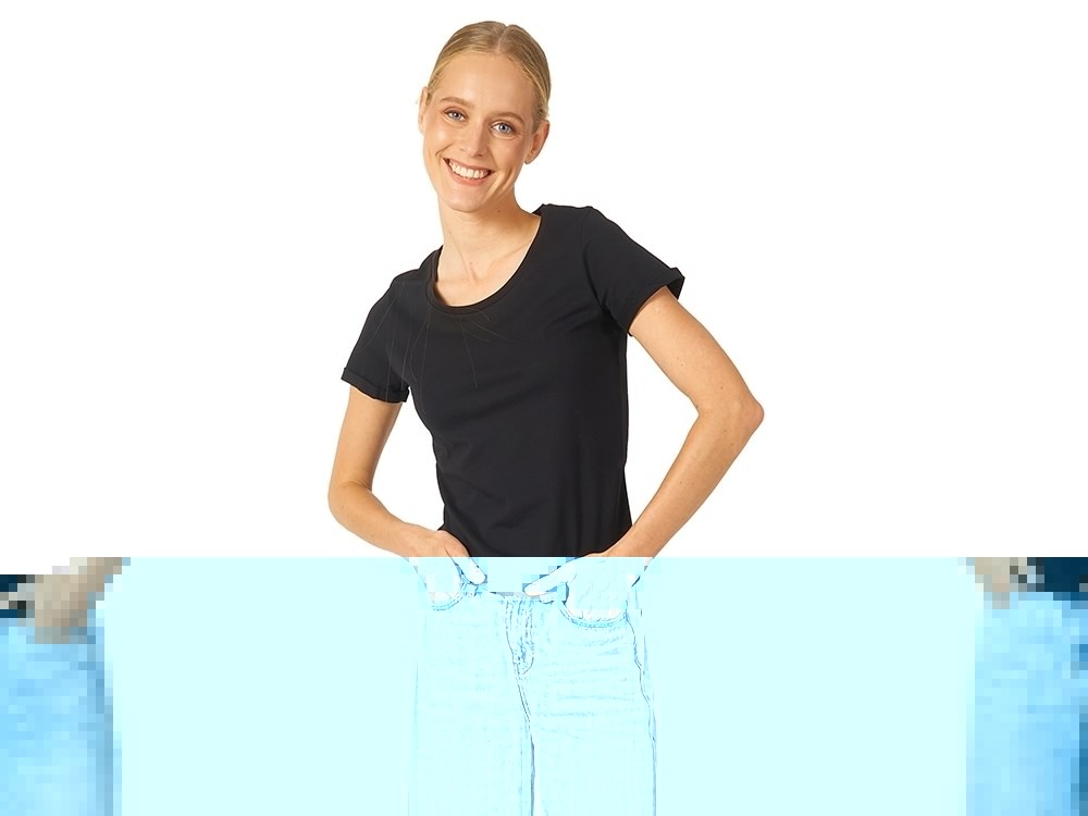 Футболка Sydney с подвернутыми рукавами, женская