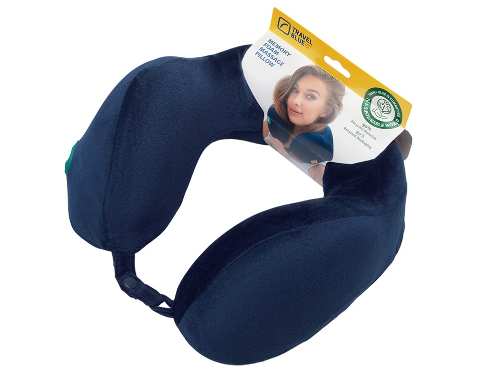 Подушка для путешествий массажная Massage Tranquility Pillow